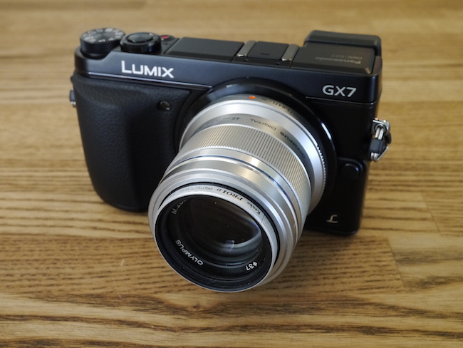 LUMIX DMC-GX7：M.ZUIKO DIGITAL 45mm F1.8