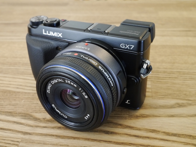 LUMIX DMC-GX7：ZUIKO DIGITAL 25mm F2.8