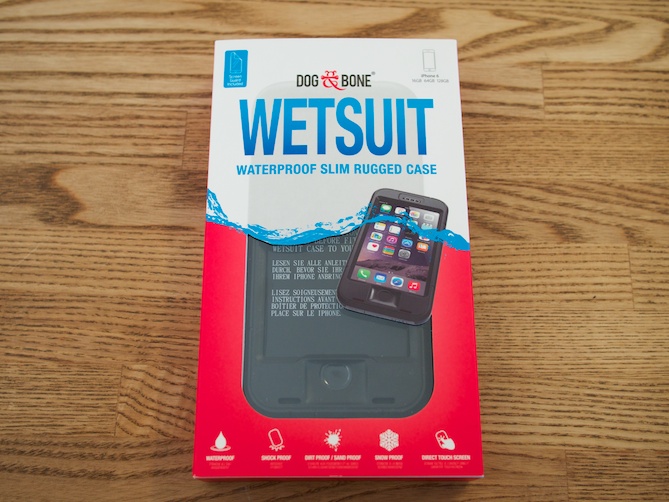 iPhone6用防水ケースWETSUIT