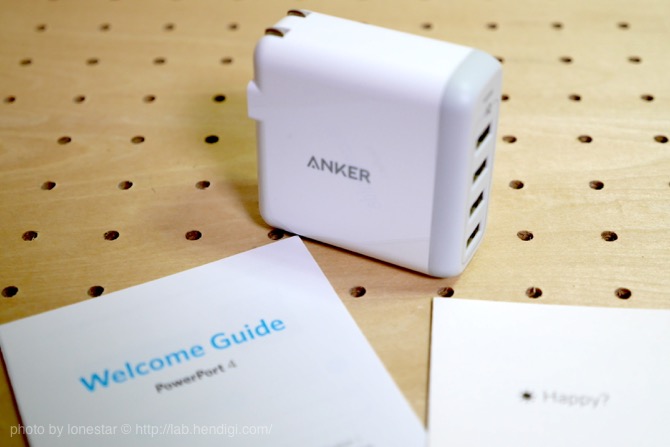 ANKER　充電器