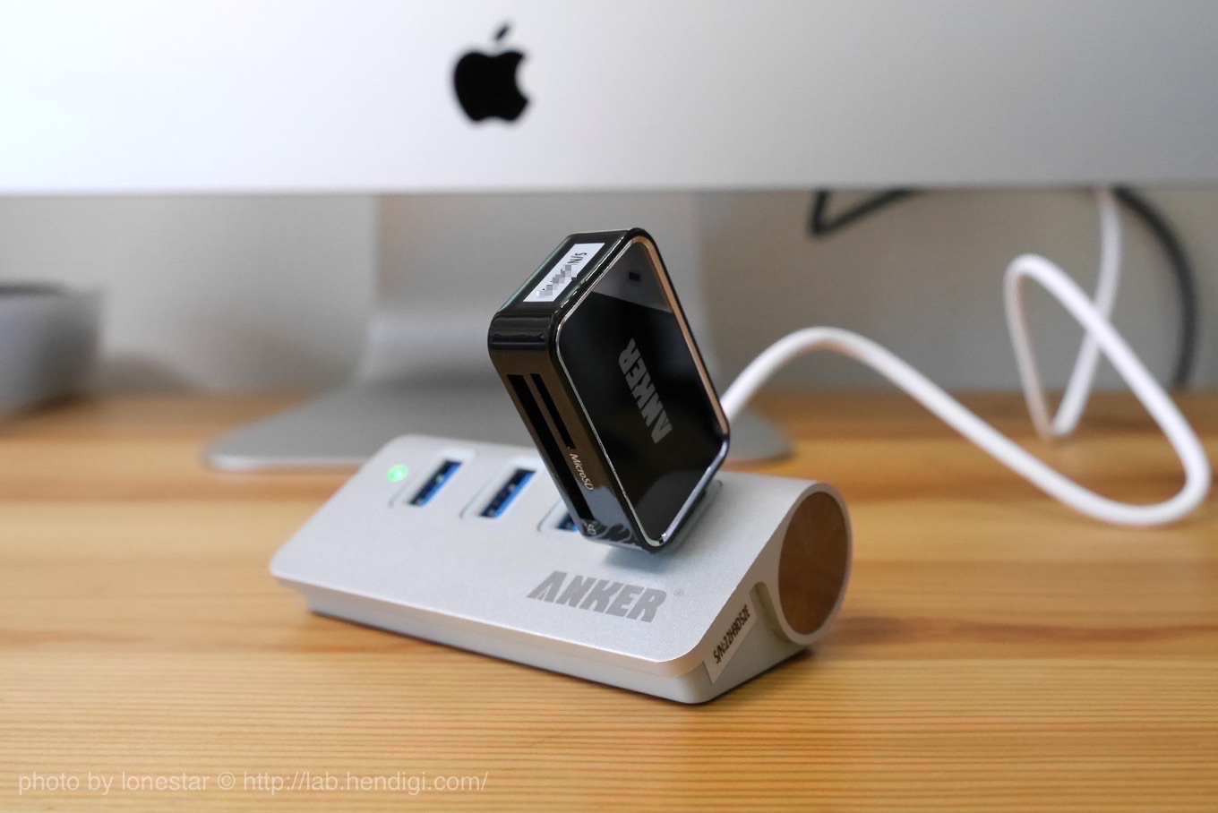 iMac　USBハブ　カードリーダー