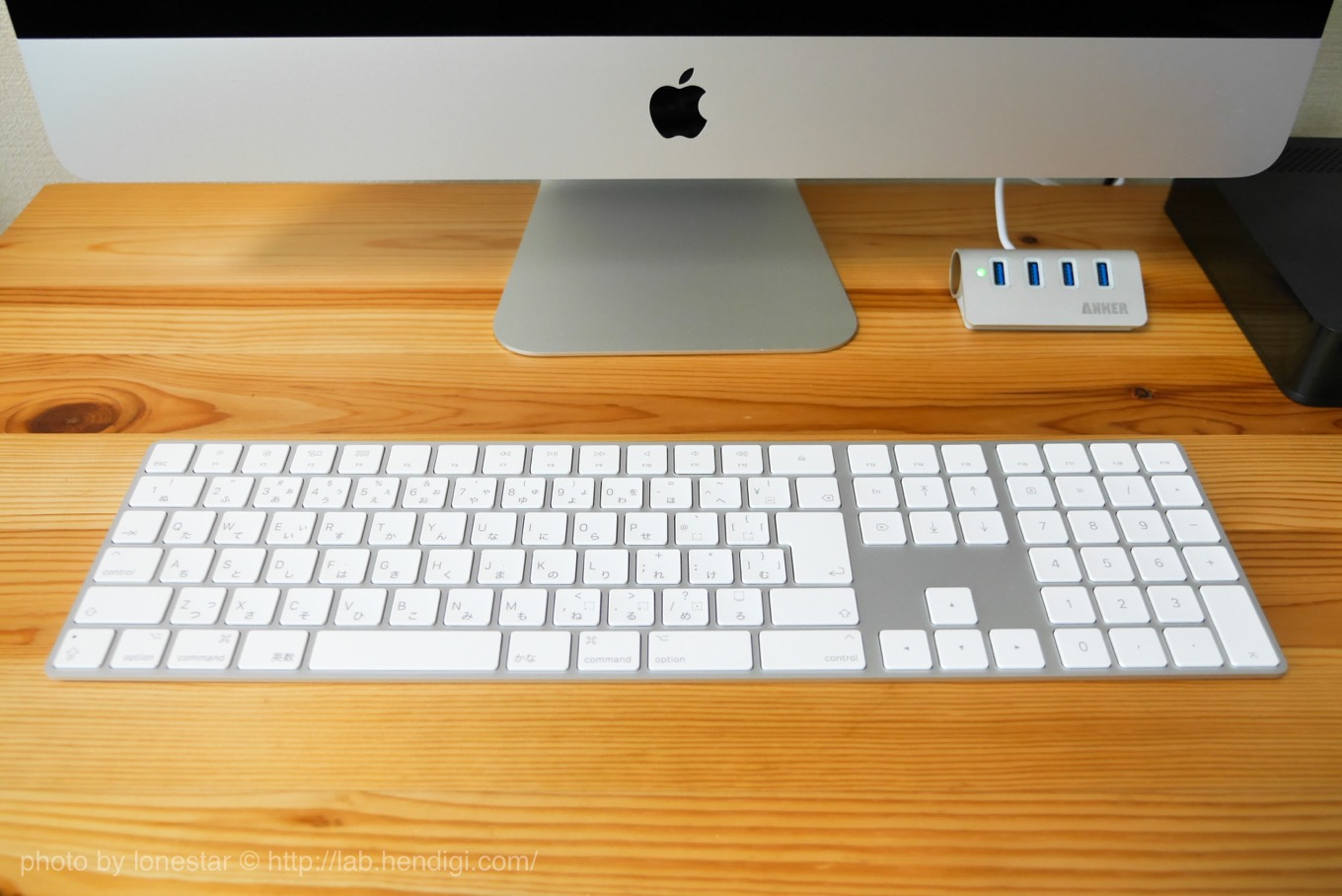 テンキー付きキーボード　Mac