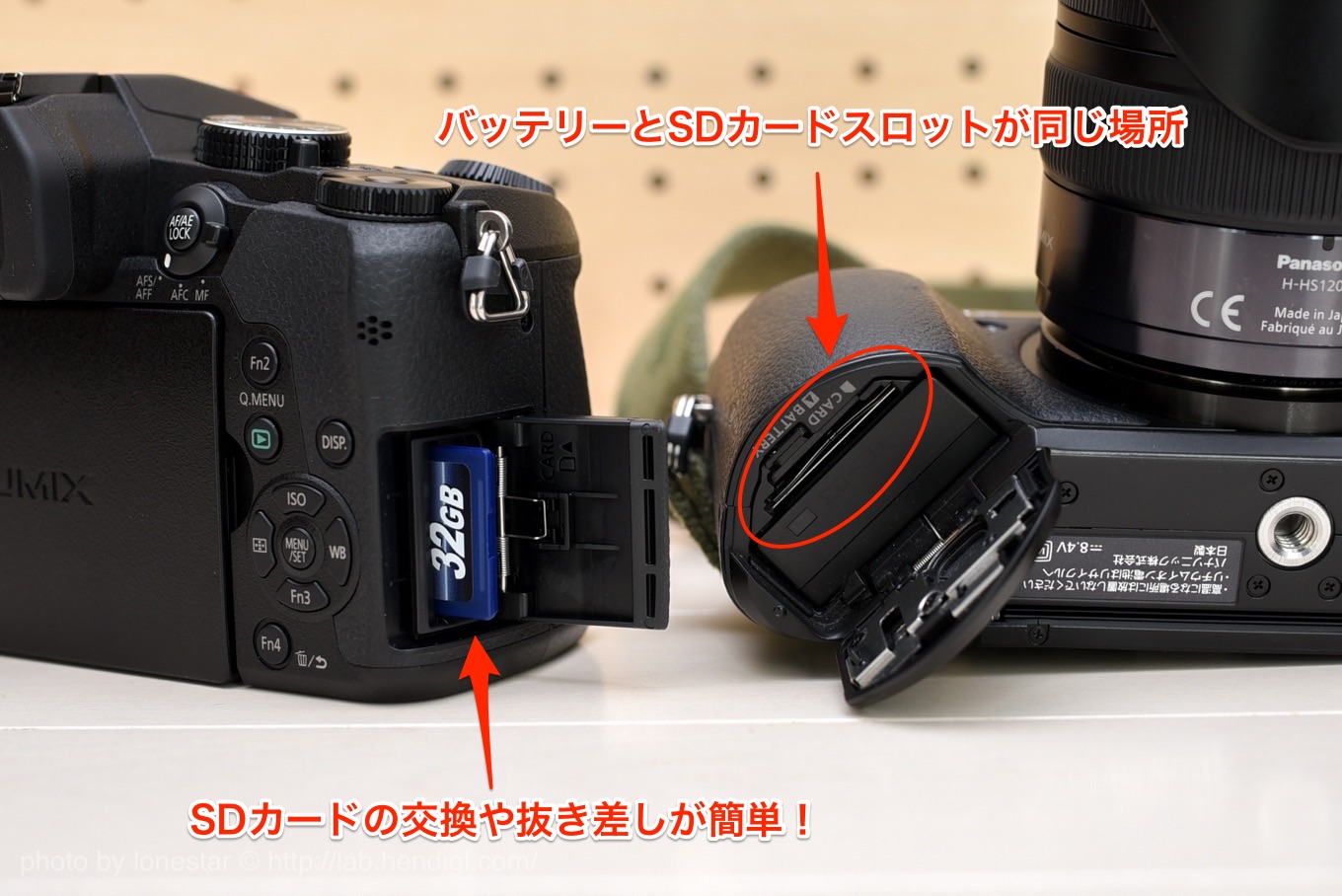 ルミックス　G8　SDカード