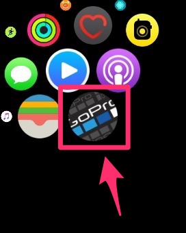 Apple Watch　GoPro 使い方