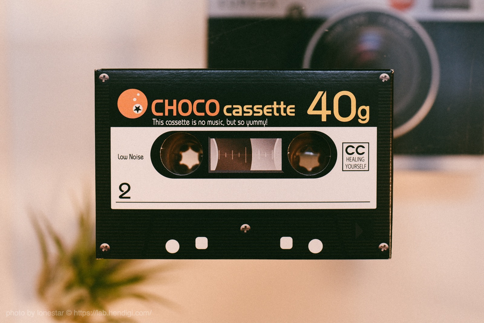 カセットテープ　チョコ