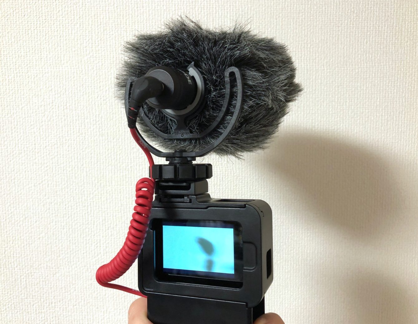 GoPro　マイク　もふもふ