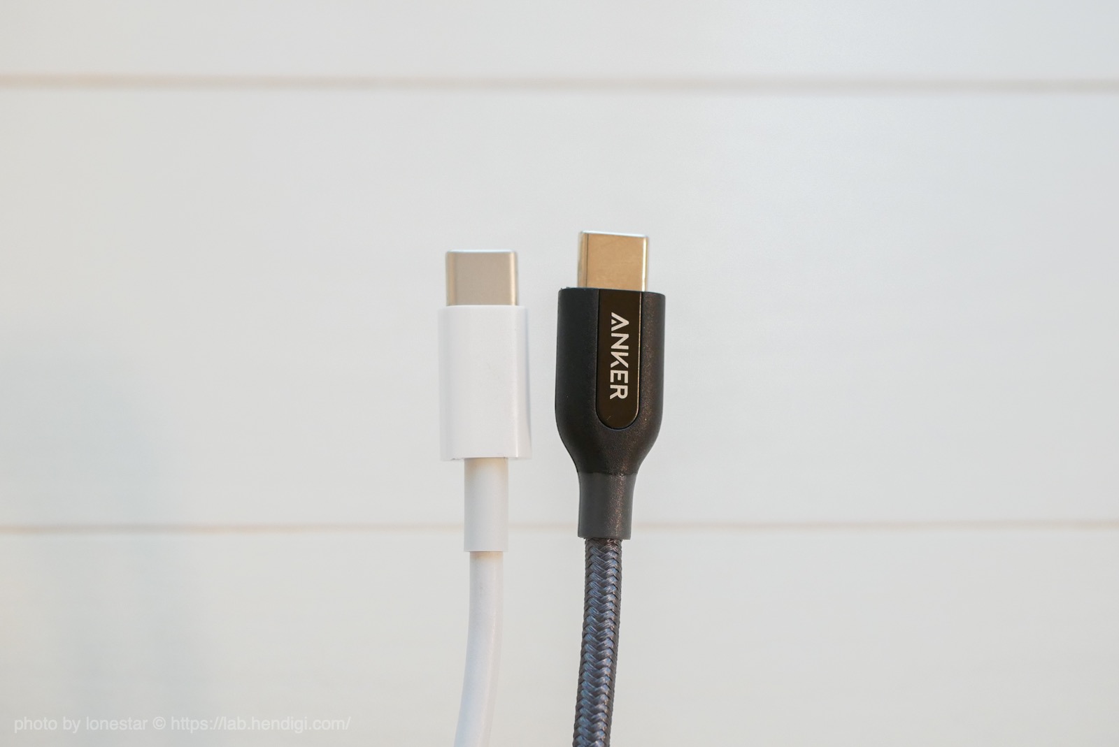 Anker USB-C ケーブル　比較