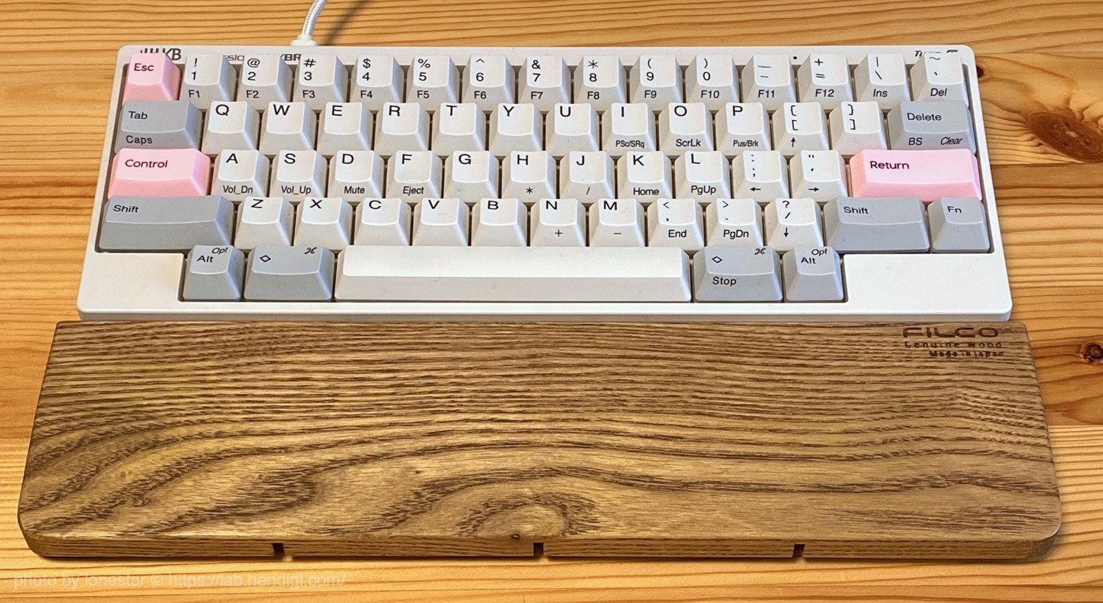 FILCO　ウッドパームレストS