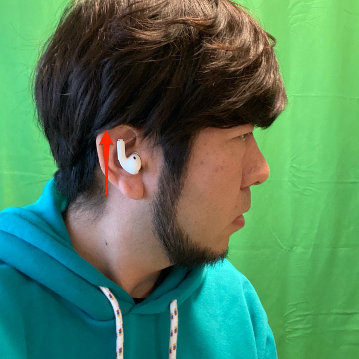 AirPods Pro 付け方