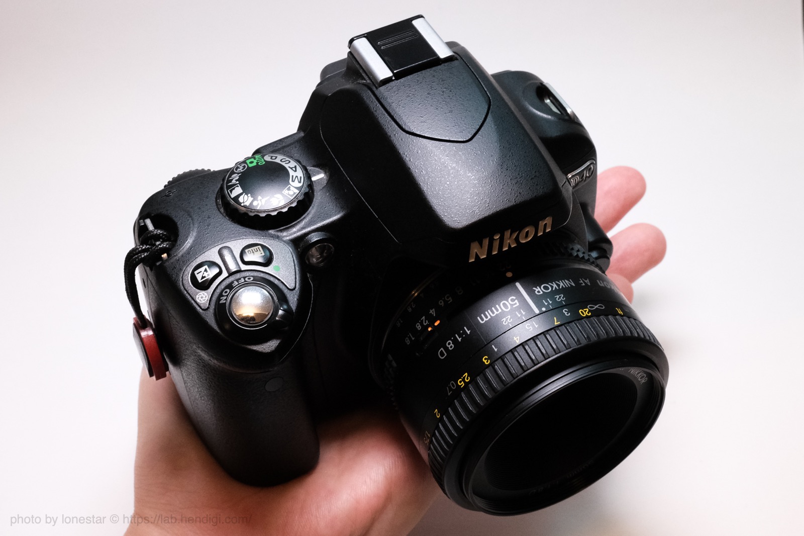 Nikon D40 サイズ