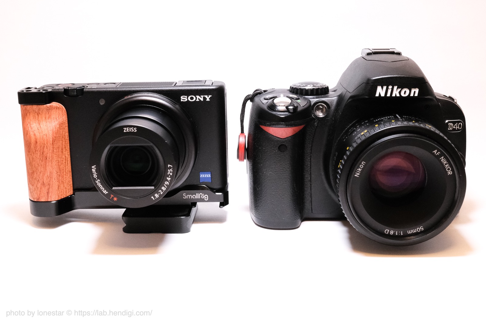 Nikon D40 比較