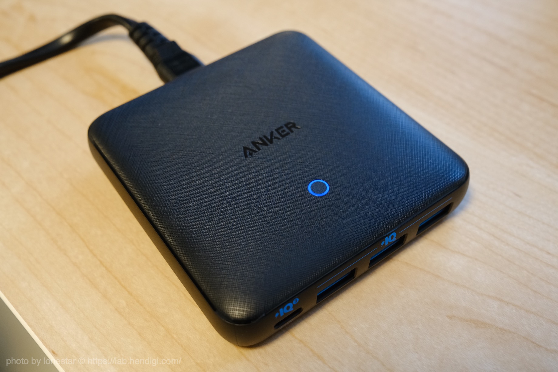 Anker PowerPort Atom III Slim (Four Ports)　使い方