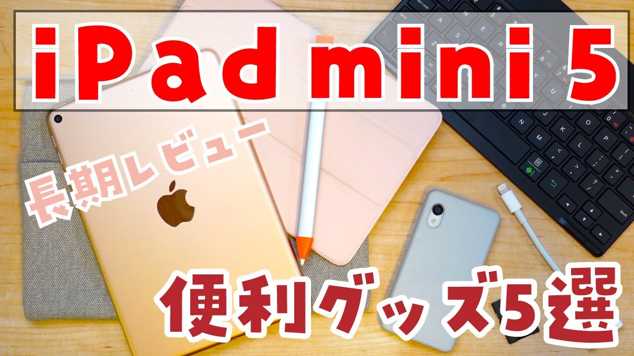 iPad mini 5 おすすめ アクセサリー