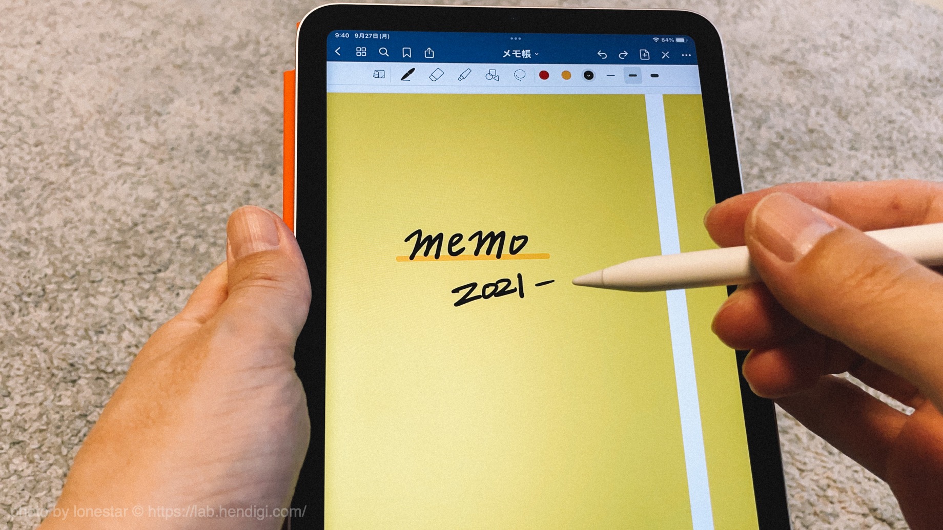 iPad mini 6　Apple Pencil