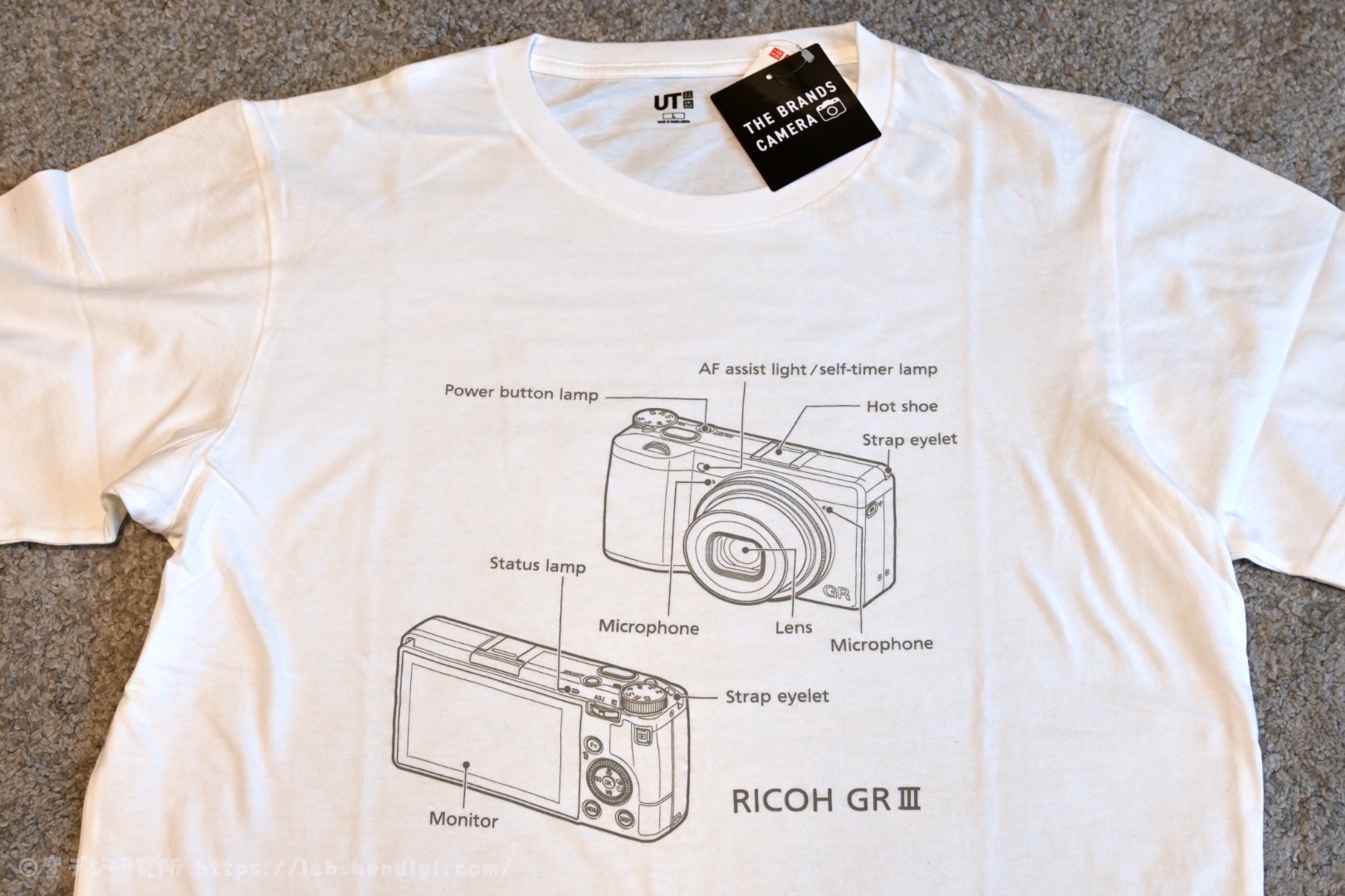 RICOH GR　ユニクロ