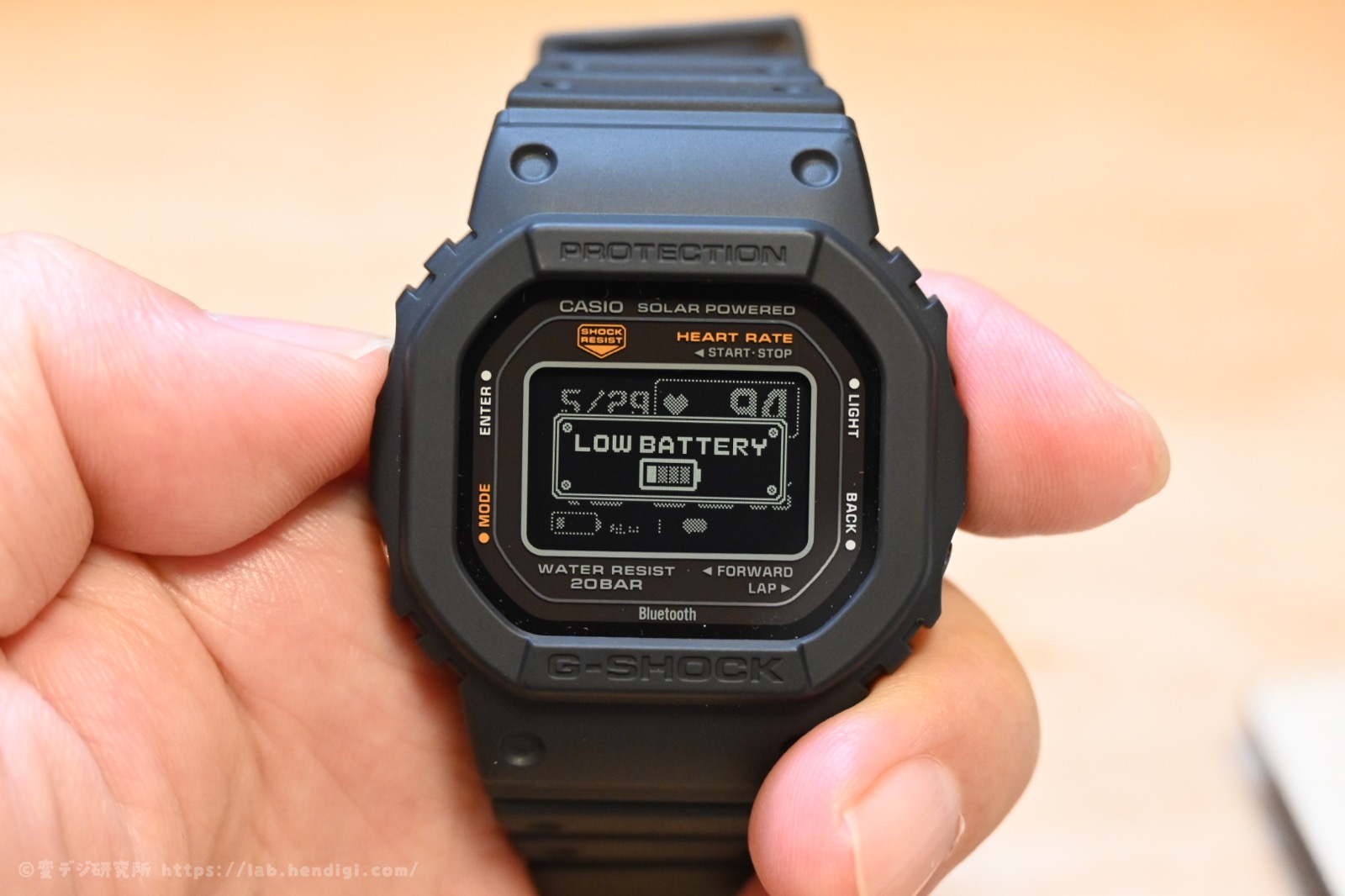 G-SHOCK スマートウォッチ　バッテリー