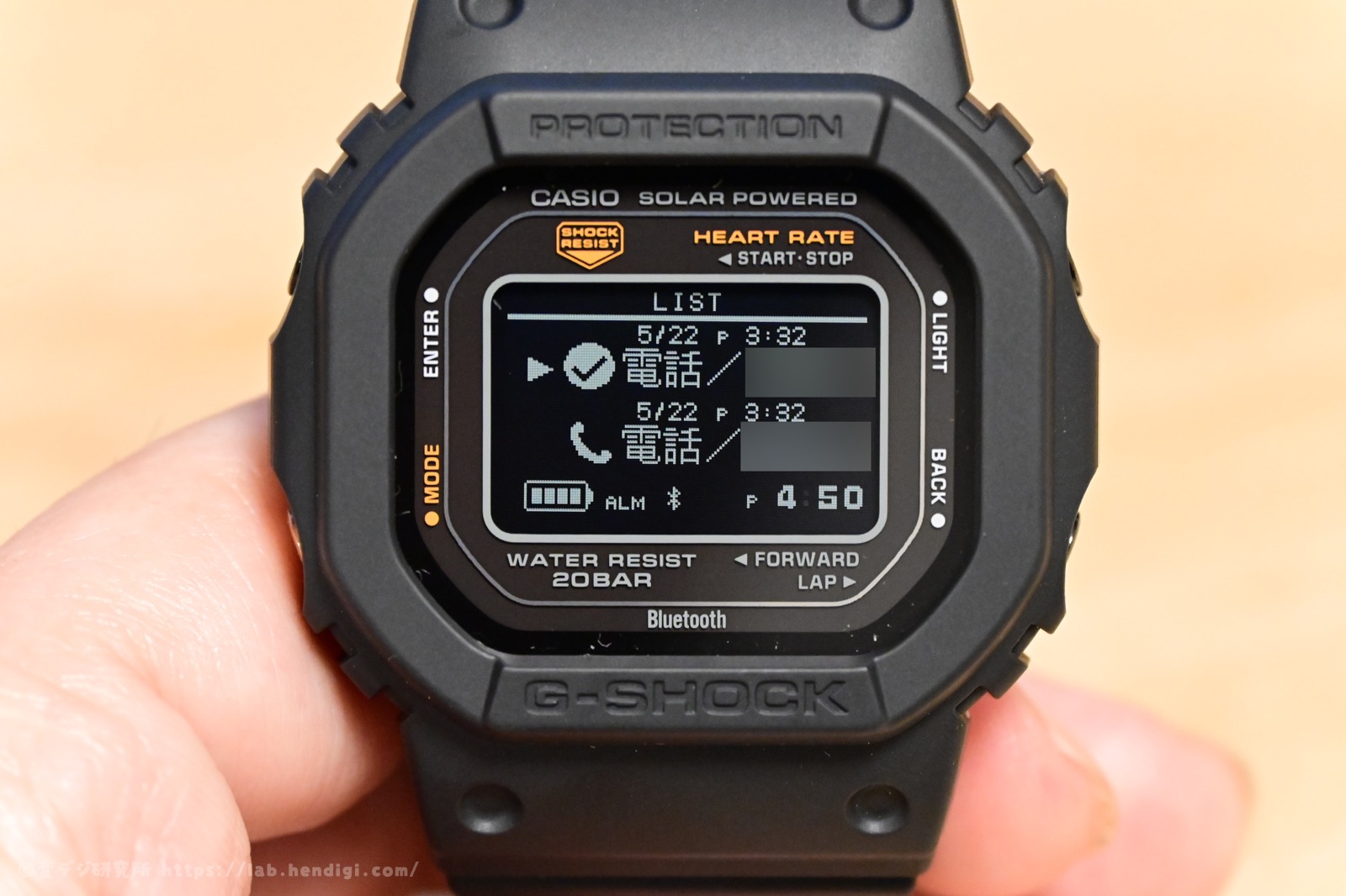 G-SHOCK スマートウォッチ　LINE