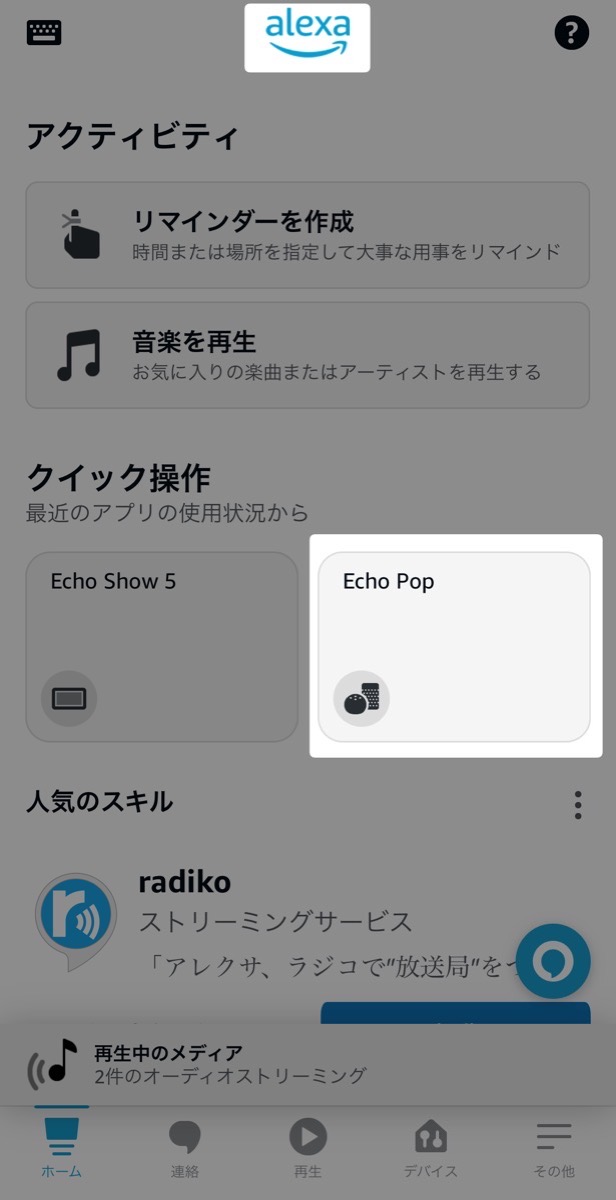 Echo Pop　レビュー