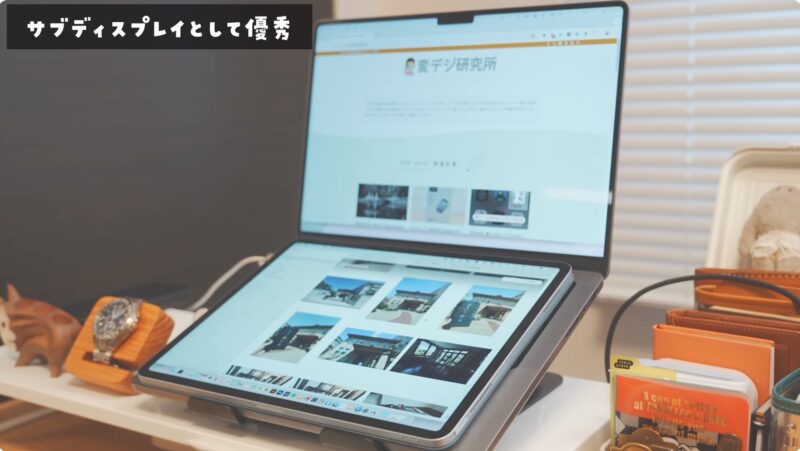 13インチ iPad Air　サブディスプレイ