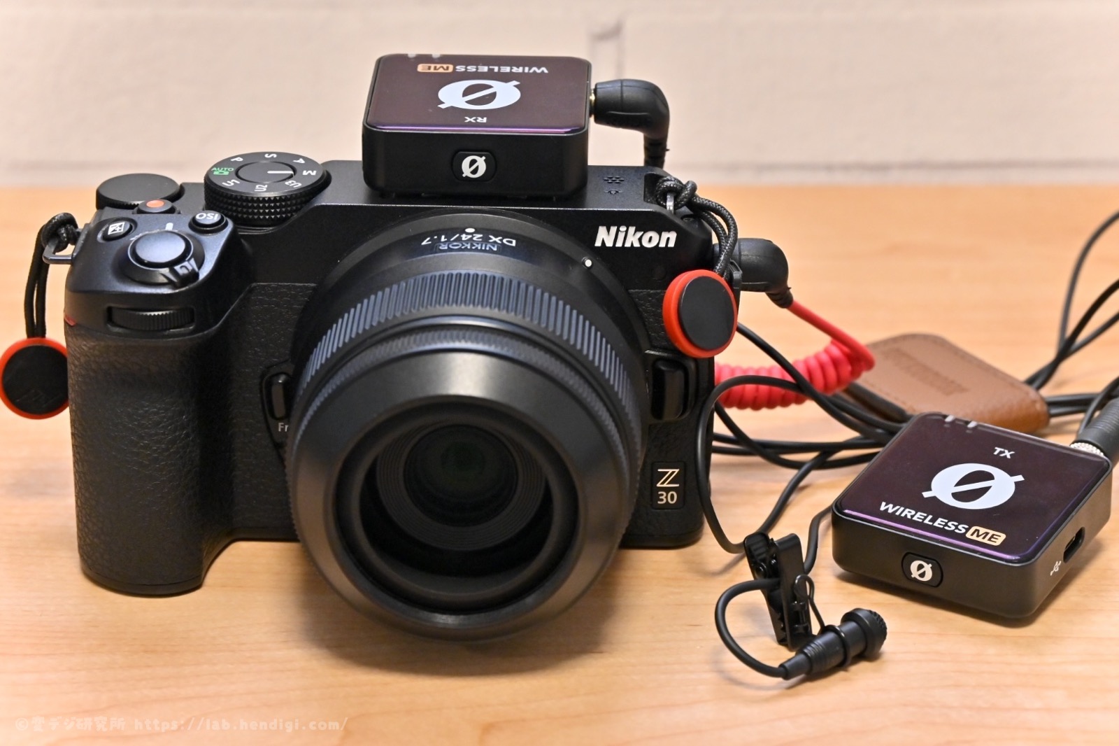 Nikon Z30 ワイヤレスマイク