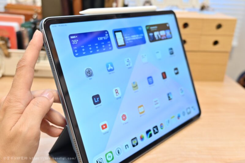 13インチ iPad Air 指紋認証