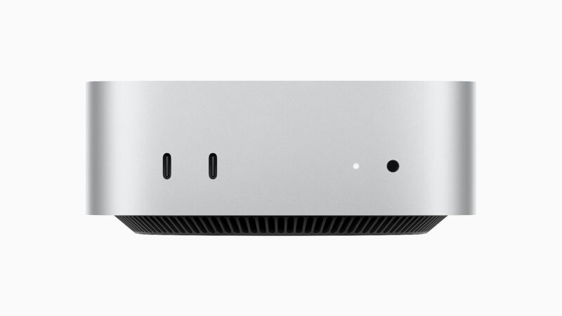 Mac mini 2024 ポート類