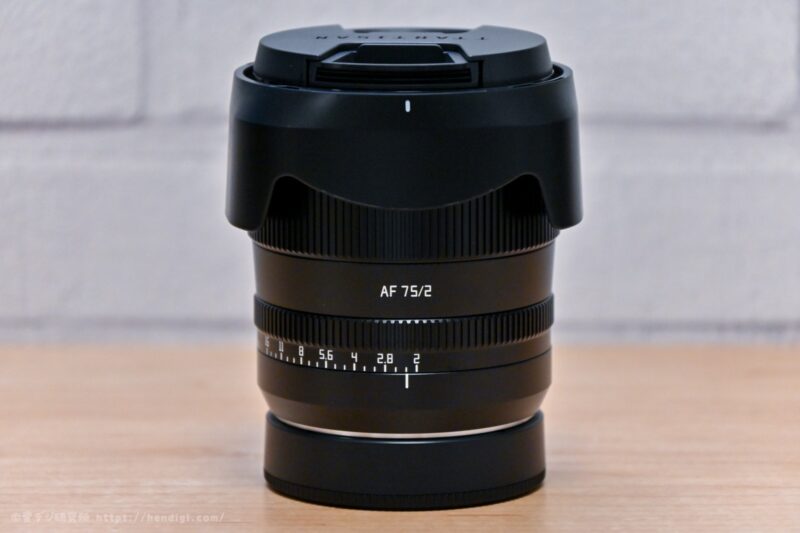 TTArtisan AF 75mm f2 外観