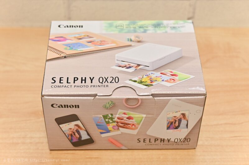 SELPHY QX20 パッケージデザイン