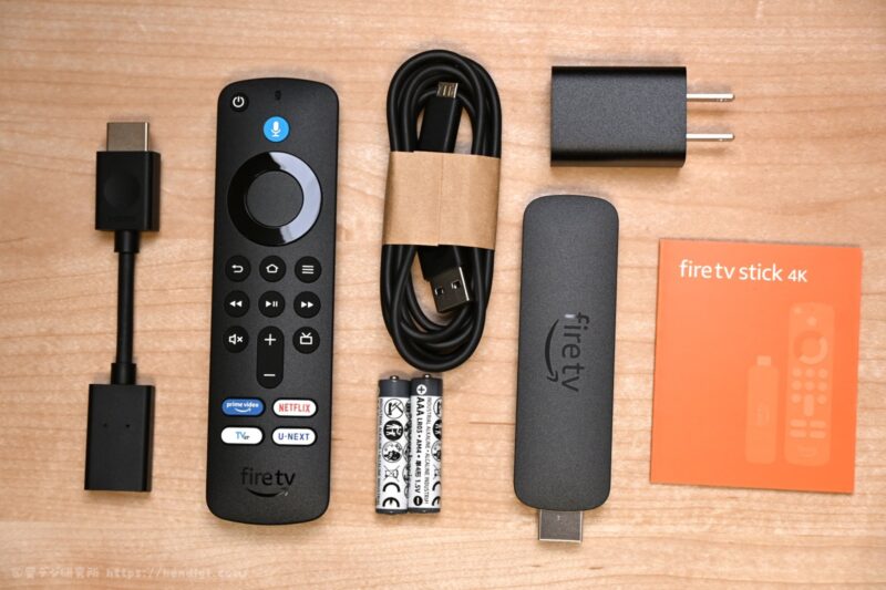 Fire TV Stick 4K 開封