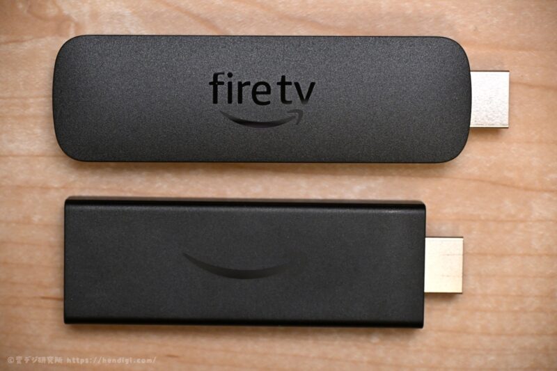 Fire TV Stick HD 4K 比較