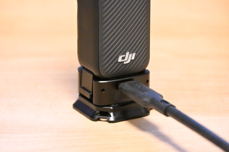 Osmo Pocket 3 Type-C 接続