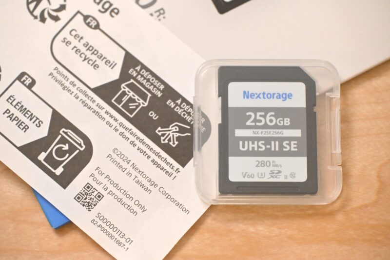 Nextorage UHS-II V60 256GB SDXC SDカード
