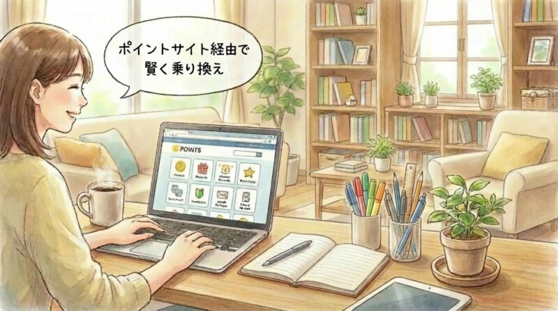 ポイントサイト経由　Wi-Fi 申し込み