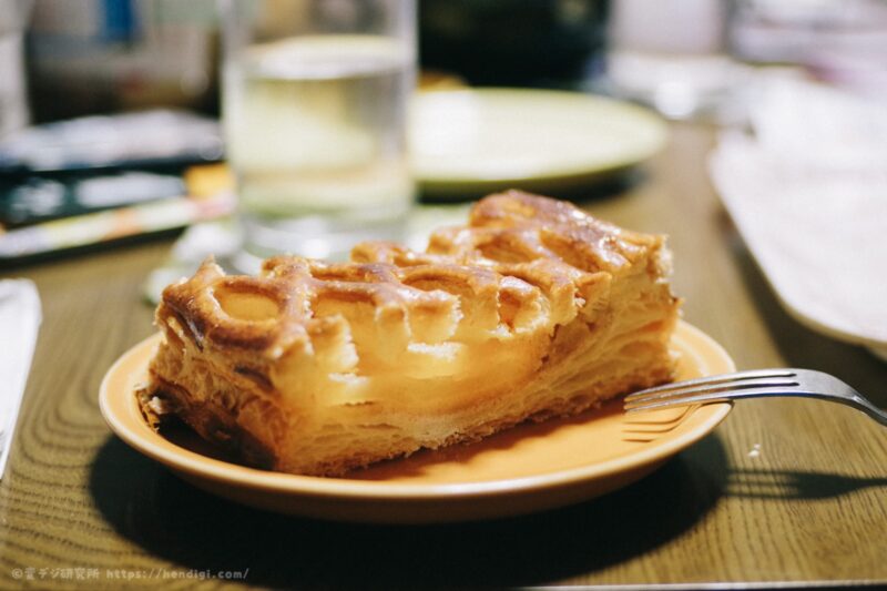 大晦日に食べたアップルパイ