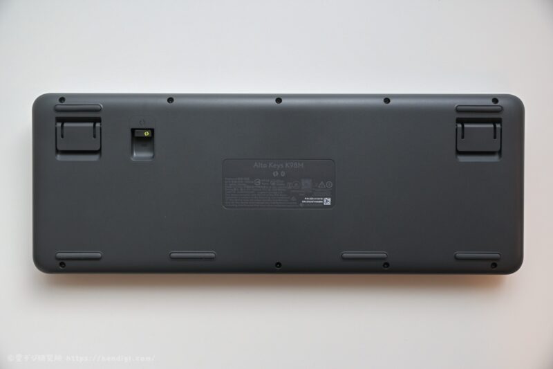 Alto Keys K98M 背面