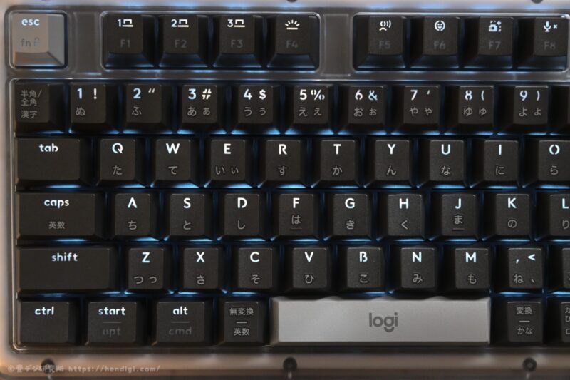 Alto Keys K98M バックライト