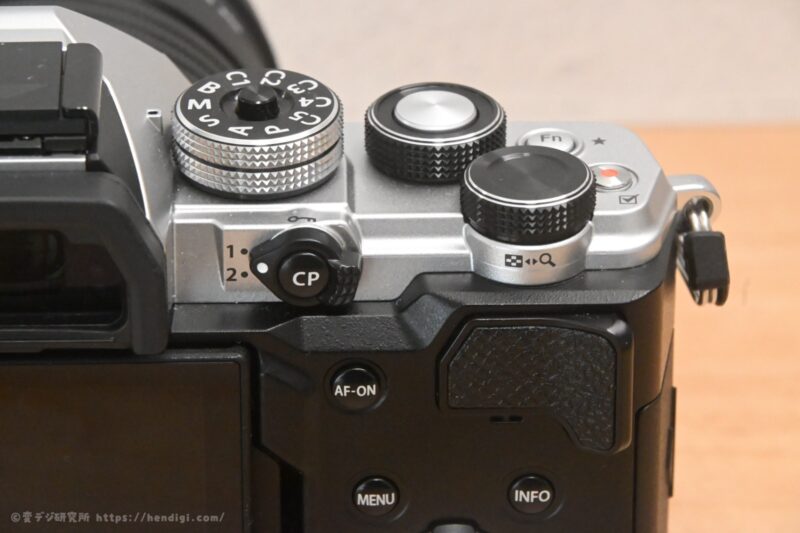 OM SYSTEM OM-3　ダイヤル類