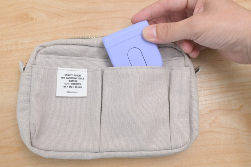Mobi Fold　ガジェットポーチに入れる