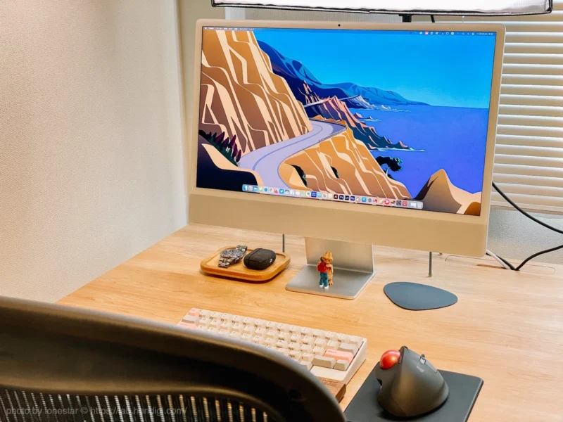 iMac デスク環境