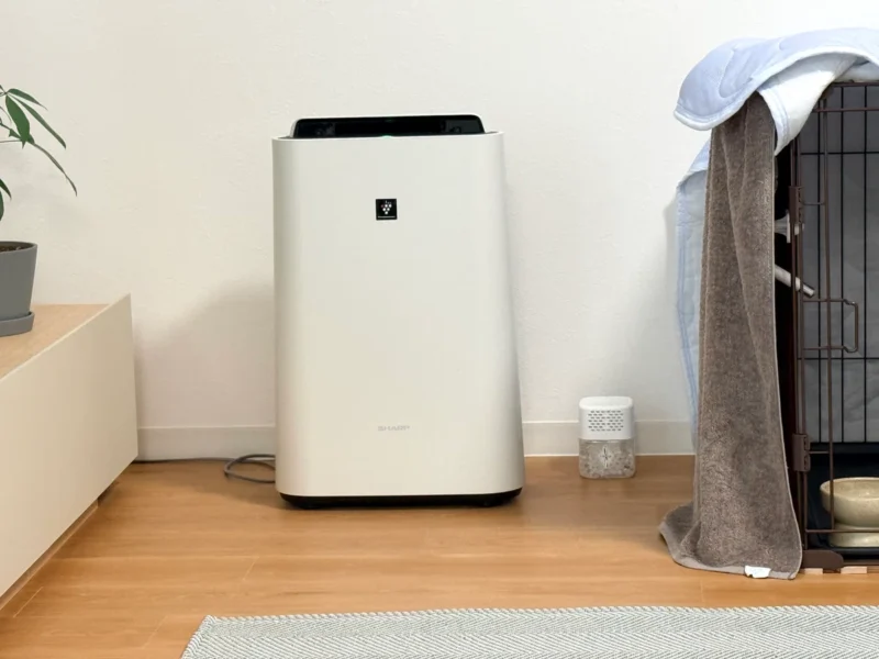 現在使っている空気清浄機「KC-L50-W」


