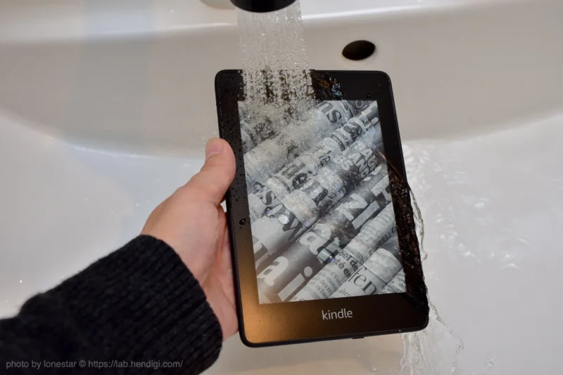 IPX8等級の防水機能が魅力だったKindle Paperwhite