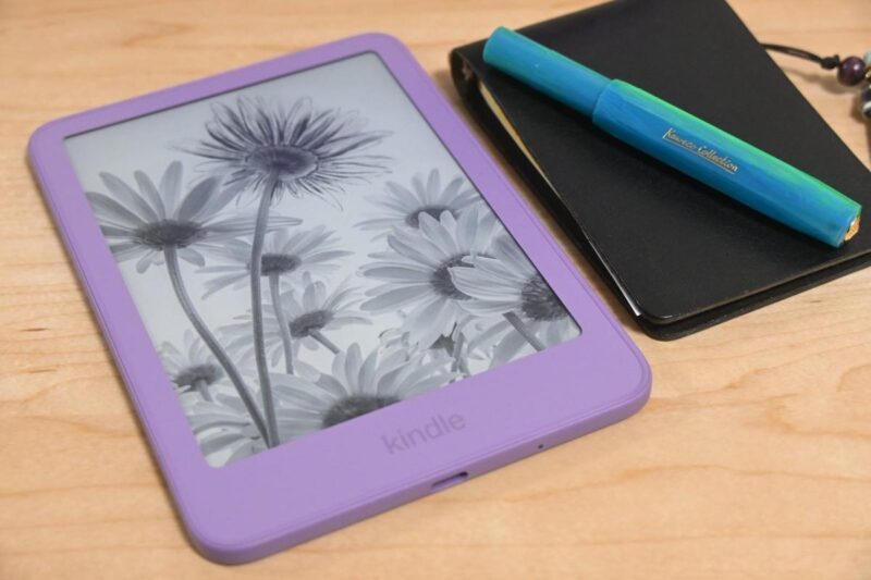 Kindle 16GB ウベパープルの外観